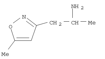 3-Isoxazoleethanamine, α,5-dimethyl-